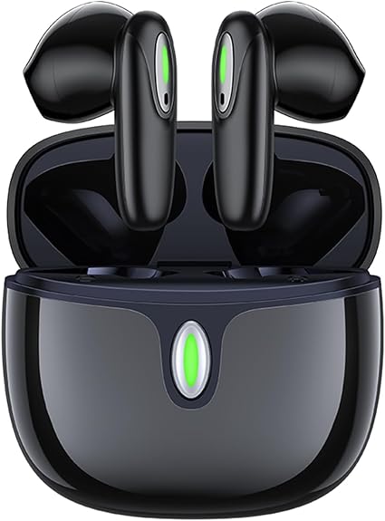 AWEI T39 Wireless Earbuds, Bluetooth Headphones with Big Bass Stereo Sound, 37 Hours Playtime, Lightweight in-Ear Fit, Bluetooth Earbuds IPX6 Waterproof Compatible with iPhone, Android, Laptops, TV AWEI T39 Wireless Earbuds, Bluetooth Headphones with Big Bass Stereo Sound, 37 Hours Playtime, Lightweight in-Ear Fit, Bluetooth Earbuds IPX6 Waterproof Compatible with iPhone, Android, Laptops, TV